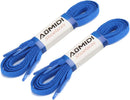 AOMIDI Flat Shoelaces 5/16" | 2 Pair | For Sneakers and Converse Shoelaces — 1