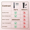 Electric Foot Callus Remover with 2600mAh Battery, 60Pcs Sandpaper Discs — 2