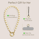 SURPHY Phone Charm, Handmade Beaded Phone Wrist Strap with Tether Tab photo 5