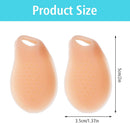Dimeho Tailor's Bunion Pads 8 Pack Soft Gel Bunionette Cushions Pinky Toe Protector Tailors | Skin color — 3