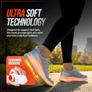 New Steppers Insoles,Cloud Like Soles for Men & Women – 4D Cloud Super Soft Memory Foam Shock Absorption Shoe Inserts Relieve Foot Pain for Hiking (EU 45–46 | US M13-14 / W14.5-15.5) — 4