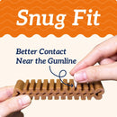 Groovies Original Medium Flexible Dog Dental Chews Oral Care 15-25lbs, 20Ct