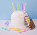 PHD CAKE 36-Count Rainbow Spiral Birthday Candles with Holders, Party Candles, Cake Candles (Pack of 2) | 36-Count (Pack of 2) — 3