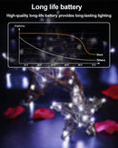 20 Pack Fairy Lights Battery Operated 3.3ft 20 LED Mini String Twinkle Copper Wire Firefly Starry for Mason Jars Wedding Party Christmas Centerpiece Table Decorations, Cool White | 3.3 Feet 20 LED — 3