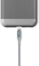 Amazon Basics USB-A to Lightning Charger Cable, Nylon Braided Cord, MFi Certified for Apple iPhone 14 13 12 11 X Xs Pro, Pro Max, Plus, iPad, 10,000 Bend Lifespan, High Speed Transfer, 6ft, Dark Gray 4