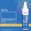 Life-Flo Pure Magnesium Oil for Feet and Body - 100% Pure Magnesium Spray from the Ancient Zechstein Seabed - Magnesium Oil Spray for Feet, Relaxing & Rejuvenating Muscles & Joints - 8 oz — 2
