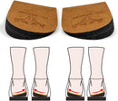Dr. Shoesert 3 Layers Adjustable Orthopedic Heel Wedge Inserts, Supination & Pronation Correction Insoles for Bow Legs, Knee Pain, Foot Alignment (Brown, Large - Women's 8.5-13|Men's 9-14) — 1