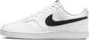 Nike Men's Court Vision Low Next Nature Shoes - White/Black/White — 1