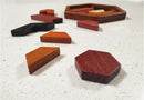 Hexagon Wooden Puzzle Toy - Brain Teasers - Brain Teaser Puzzles for Adults and Kids — 2