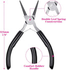 Jewelry Pliers, Cridoz Beading Pliers Set with Needle Nose Pliers, Round Nose Plier and Wire Cutter for Jewelry… — 4