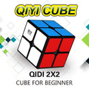 Qiyi Qidi Speed Cube 2x2- Smooth Bright-Light Sticker(Classic Colors) - 2x2x2 Puzzles Toys, The Most Educational Toy to Effectively Improve Child's Concentration and responsiveness. — 1