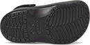 Crocs Kids' Via Lined Clogs – Black — 4