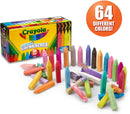 Crayola Ultimate Washable Chalk Collection (64ct), Bulk Outdoor Sidewalk Chalk for Kids, Outdoor Activities & Spring Crafts, Gifts for Kids | 64 Count (Pack of 1) — 3