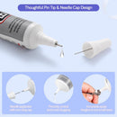 FITTDYHE 3PCS Jewelry Glue - 15ML/0.5fl oz Clear DIY Craft Glue for Rhinestones, Waterproof Strong Bond Adhesive for… — 3