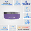 Coldest Dog Bowl - Anti Rust Metal, Non Slip, 3 Layers Insulated Stainless…