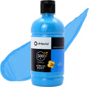 Artecho Cerulean Blue Acrylic Paint 500ml / 17oz Large Bottle | 17 Fl Oz (Pack of 1) — 1
