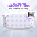 LET'S RESIN UV Resin Light, Portable Curing Lamp, White — 2
