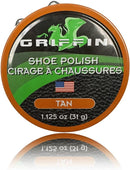 Griffin Shoe Polish - Made in the USA (Tan, 1.125 oz.) — 1