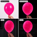 100 Pcs UV Neon Pink Balloons 12 inch Neon Party Supplies, Balloons, Glow in the Dark for Birthday, Graduation, Baby Shower,Wedding, Anniversary Valentines Party Decorations | Pink-a01 — 2