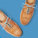 [2 Pairs] Pack Waxed Round Oxford Shoe Laces |