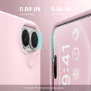 GONEZ Magnetic for iPhone 16 Case, Silicone Cover Chalk Pink — 6