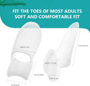 Promifun Bunion Cushion Protector, 10 Packs of Bunion Corrector Pads with Separator for Big Toe, Gel Shield for Foot Pain Relief, Calluses, Corns - White — 2