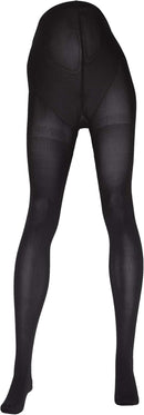 Truform 20-30 mmHg Maternity Compression Pantyhose, Tummy Support for Pregnant Bumps. | Black | Petite — 5