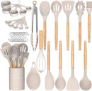 Umite Chef Kitchen Cooking Utensils Set, 33 pcs Non-Stick Silicone Cooking Kitchen Utensils Spatula Set with Holder,… — 1