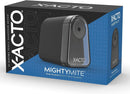 X-ACTO Pencil Sharpener, Mighty Mite Electric Sharpener, With Pencil Saver®, SafeStart® Motor, Black - Classroom, School, Teacher Supplies | Pack of 1 — 1