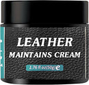 TBTFW Leather Color Restorer, Black Leather Recoloring Balm, Leather Dye, Used for Repairing Faded and Aged Sofas, Shoes, Car Seats — 1