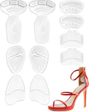 10Pcs High Heel Comfort Pads, Shoe Inserts for Women Shoes Too Big — 1