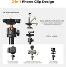 K&F CONCEPT 62'' Phone Selfie Stick Tripod photo 3