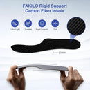 Carbon Fiber Insole Morton's Extension Orthotic, FAKILO 1 Pair Rigid Foot Support Insole Insert for Hallux Rigidus, Turf Toe, Hallux Limitus - 245 mm - Women's Size 9-9.5, Men's 8-8.5 — 2