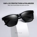 MEETSUN Polarized Sunglasses for Women Men Trendy Retro Square Shades | 3 Pack Black + Leopard + Tortoiseshell | 54 Millimeters — 3