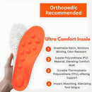 New Steppers Insoles,Cloud Like Soles for Men & Women – 4D Cloud Super Soft Memory Foam Shock Absorption Shoe Inserts Relieve Foot Pain for Hiking (EU 45–46 | US M13-14 / W14.5-15.5) — 7
