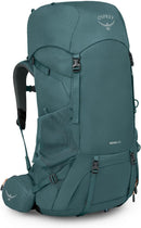 Osprey Renn 65L Women's Backpacking Backpack, Blue OS | Cascade Blue/Melon Orange — 1