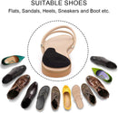 Dr. Foot's Supination Insoles & Overpronation Insoles, Medial & Lateral Heel Cups for Foot Alignment, Knee Pain, Bow Legs, Osteoarthritis - Black — 5