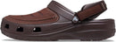 Crocs mens Yukon Vista Ii Flip Flops, Men Sandals – Espresso/Mushroom — 1