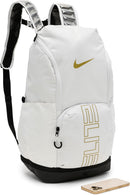 Nike Varsity Elite Backpack (32L), White/Black/Metallic Gold, MISC | Large — 3