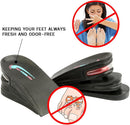 Air up Height Increase Shoe Heel Lift Inserts for Men and Women (3 Layers, 2.5" UP) — 2