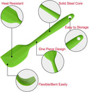 Silicone Spatulas, 8.5 inch Small Rubber Spatula Seamless One Piece Design Heat Resistant Non-Stick Flexible… — 5