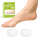 Bukihome Bunion Cushions for Pain Relief - 21ct Bunion Pads with Hydrogel Technology - Cushioning Protection against Shoe Pressure and Friction - Self-Adhesive, Waterproof, Fits for Men & Women | Clear | 21 Count — 1