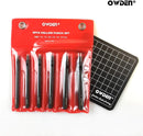 OWDEN Professional 6Pcs Leather Hollow Punch Set, 1.0-5.0mm,Slim Style. — 7