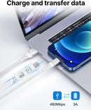 iPhone Charger [Apple MFi Certified] 2Pack 10FT Long Lightning Cable Fast Charging Nylon Braided USB Cable iPhone Charger Cord Compatible with iPhone 14 13 12 11 Pro Max XR XS X 8 7 6 Plus SE, iPad 7