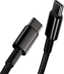 Baseus USB C Cable, 100W PD 5A QC 4.0 Fast Charging USB C to USB C Cable 1