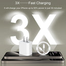 iPhone 18 17 16 15 Charger Fast Charging 3+3Pack USB C Charger & 6FT Cable photo 2