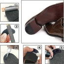 Heel Plates 40 PCS Rubber Shoes Heel Taps Tips Repair Pad Replacement Sets with Professional Shoes Glue Rasp Tool… — 3