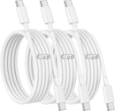 3-Pack 6FT 60W USB-C to USB-C Fast Charging Cable for iPhone 18 Pro/17/Duo 1