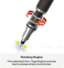 UNI uniball Kuru Toga Elite Mechanical Pencil Starter Kit,0.5mm,HB