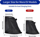 EV Charger Port Cover, Electric Car Charger Plug Cover, Outdoor Waterproof Winter Snow Rain UV All-Weather Protection, Magnetic Attachment, Suitable for Steel-Bodied Electric Vehicles — 6